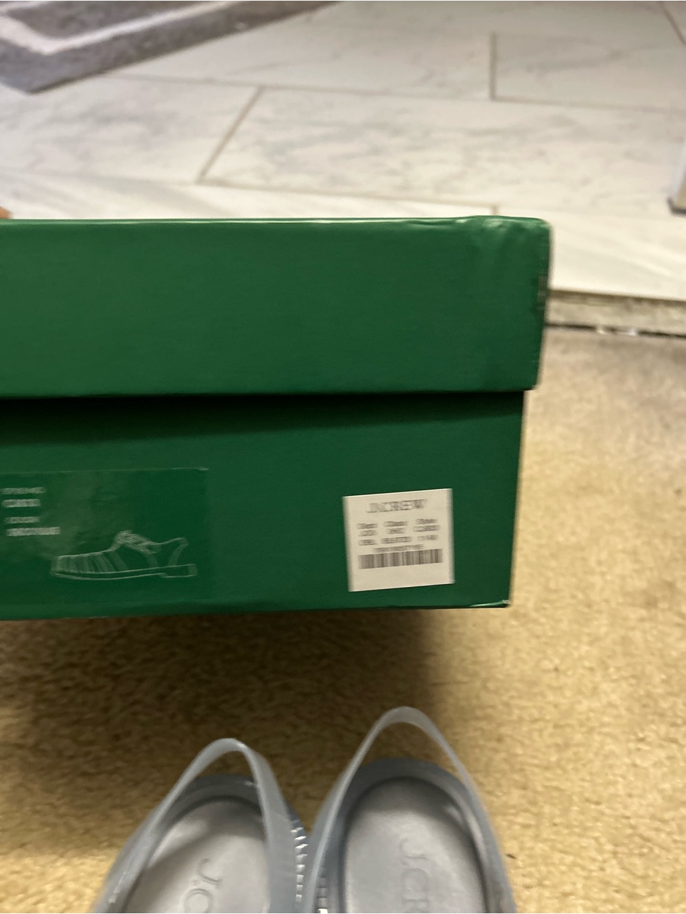 J CREW jelly fisherman sandals in light blue. - Picture 7 of 15
